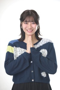 田中友梨奈アナウンサー（撮影・坂部 計介）