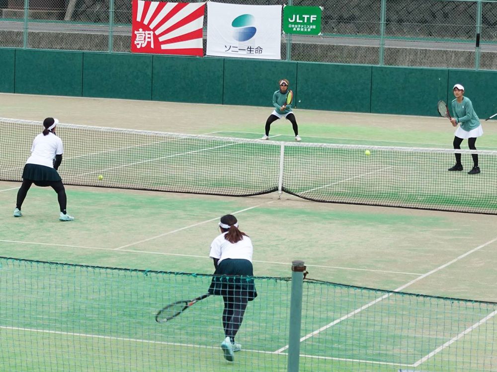 ペアで挑むから楽しく、強くなれる ソニー生命カップ全国レディース