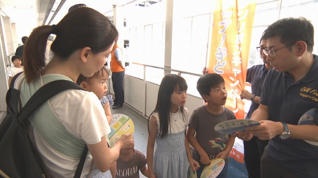 日陰で短時間でも危険な温度に…子どもを車の中に放置しないよう呼び掛け　岡山