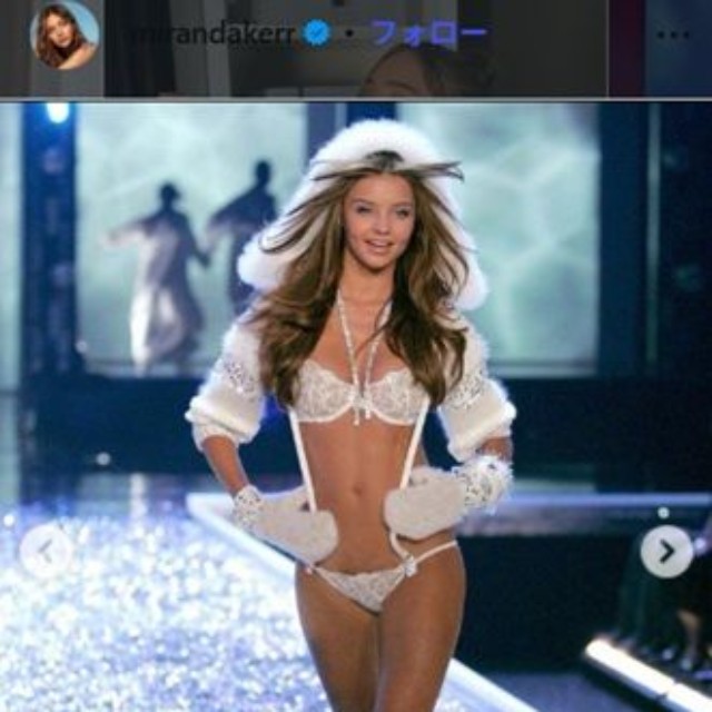 ミランダ・カーのインスタグラム＠mirandakerrより