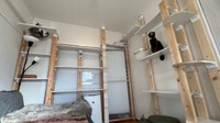 2匹でたっぷり楽しめるキャットタワー