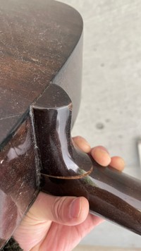 【修理前】接着部以外には割れもなく修理可能と判断／れんたろさん（@rentaro_77）提供