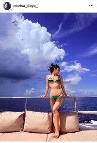 安川摩吏紗インスタグラム＠marisa_dayo_より