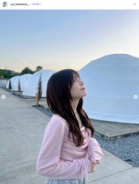 高山結衣さんの公式インスタグラムから