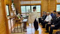 山開き安全祈願祭　提供：奈義町役場