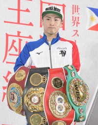 プロボクサーの井上尚弥選手。神奈川県出身者では、他に三笘薫選手らの名前も上がっています。