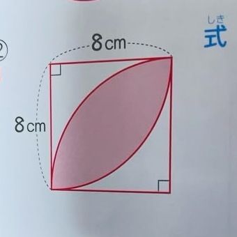 「こんなの解けるわけない！」話題の〝アーモンド型〟面積問題、母も思わず検索した難問に共感殺到「大人でも無理」｜まいどなニュース