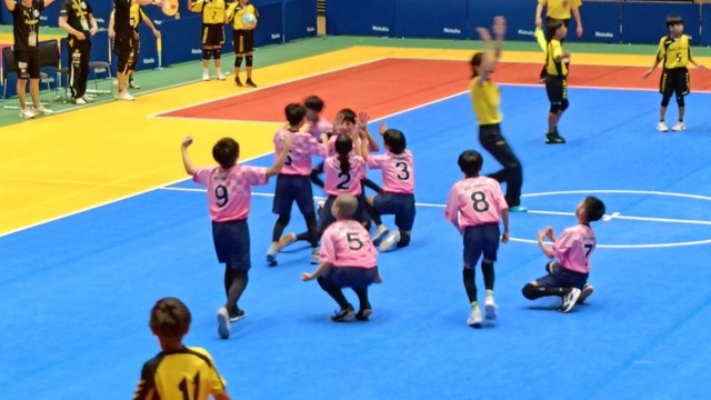 南輝ドッジボールクラブ　夏の全国小学生ドッジボール選手権　群馬・高崎市　8月16日