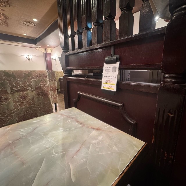 モバイルオーダーが始まって、QRコードでのオーダーに（「喫茶 王城」のXより）