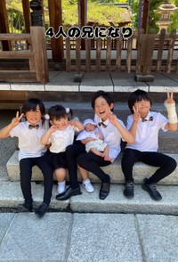 5人の子どもたち／「なな家族」（@7kazoku_）提供