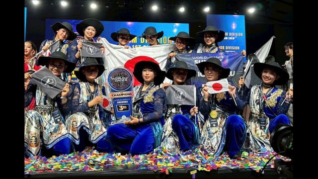 高松市の女子中高生ダンスユニット「Sの一族」世界大会ファイナル ジュニア部門で3位に