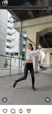 青野楓のインスタグラム＠kaede626より