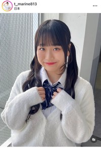 戸塚真琳インスタグラム＠t_marine813より