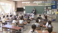 仙台市の小中学校で１学期の終業式　１０日から５日間の秋休み