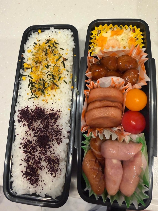 高校生の息子さんのために作ったお弁当／Jun Junさん（@jun.a22）提供