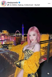 DJ SODAインスタグラム(@deejaysoda)より