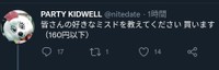 皆さんに呼びかけます。 ※PARTY KIDWELLさん提供 (一部抜粋)