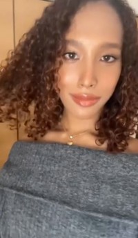 【アフター写真】くるくるとしたカーリーが大人っぽい／投稿主さん提供