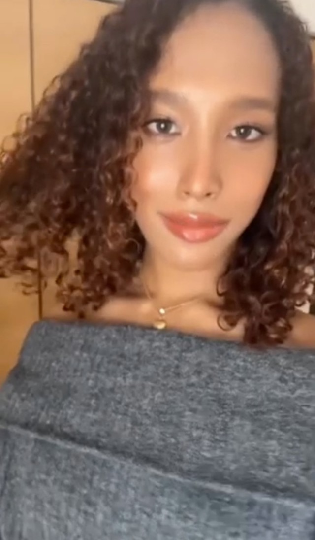 【アフター写真】くるくるとしたカーリーが大人っぽい／投稿主さん提供