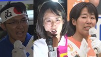 自民・新 小林孝一郎さん／立憲・新 國友彩葉さん／参政・新 廣森志穂さん