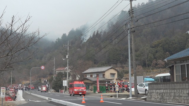 過去10年間の「山火事」発生件数　岡山県は全国2番目　原因1位はたき火