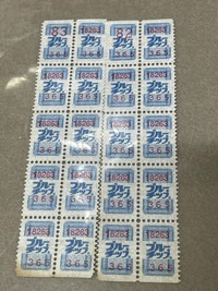 東大で昔の先生の旧蔵書を整理していたところ、「ブルーチップ」が出てきたという（「東大中国思想文化学研究室の住人」さん提供）