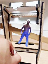 『ジェラードンの刈り抜けチャレンジを作ってみた』（画像提供：T a Tさん）