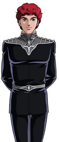 アニメ「銀河英雄伝説」に登場するキルヒアイス。主人公ラインハルトの友人であり、腹心だ