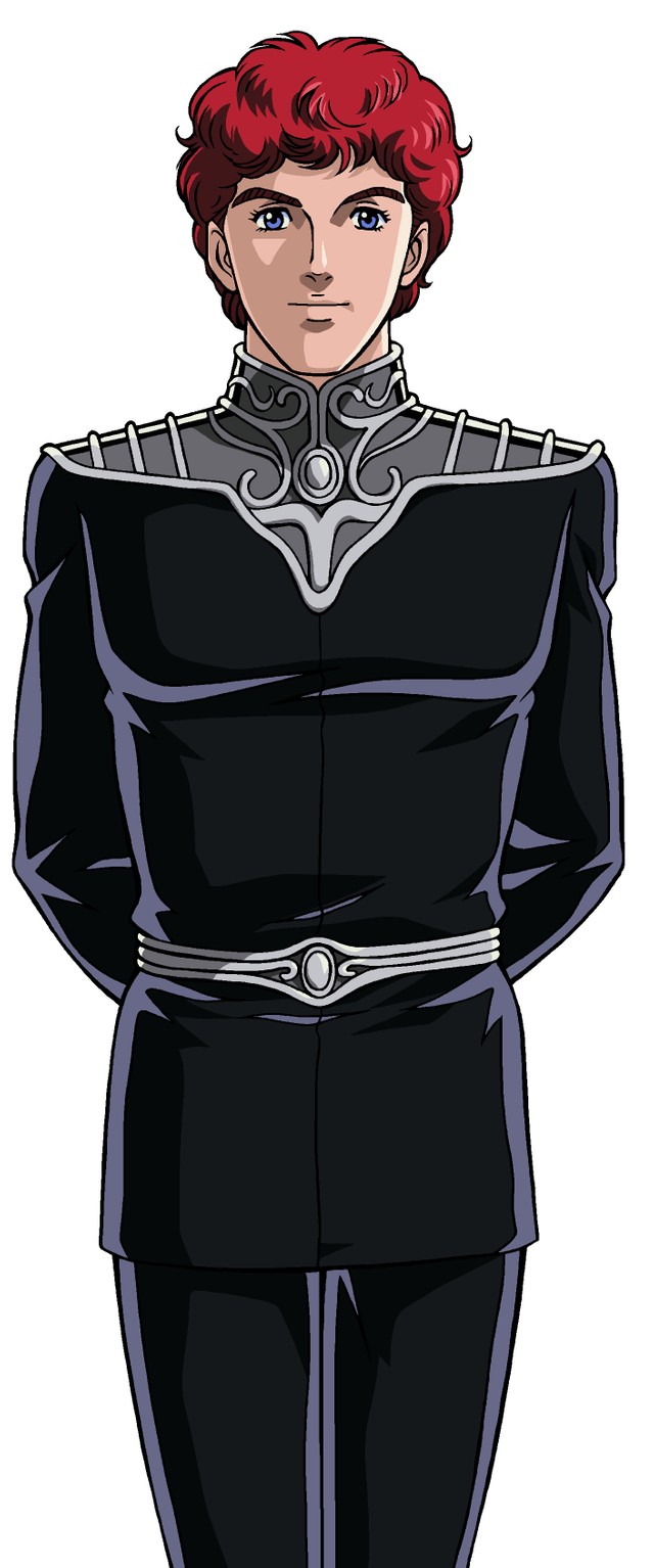 アニメ「銀河英雄伝説」に登場するキルヒアイス。主人公ラインハルトの友人であり、腹心だ