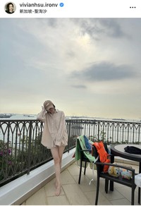 ビビアン・スーのインスタグラム＠vivianhsu.ironvより