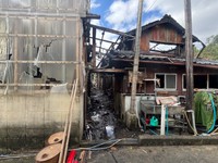火事があった住宅（東かがわ市小砂）