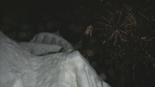 恩原氷紋まつり　2009年