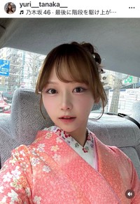 田中裕理のインスタ（＠yuri__tanaka__）より