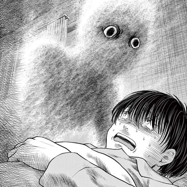 逃げたいけど身体が動かな…　(C)夜馬裕・外本ケンセイ／小学館