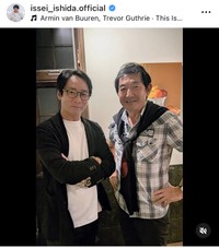いしだ壱成インスタグラム＠issei_ishida.officialより