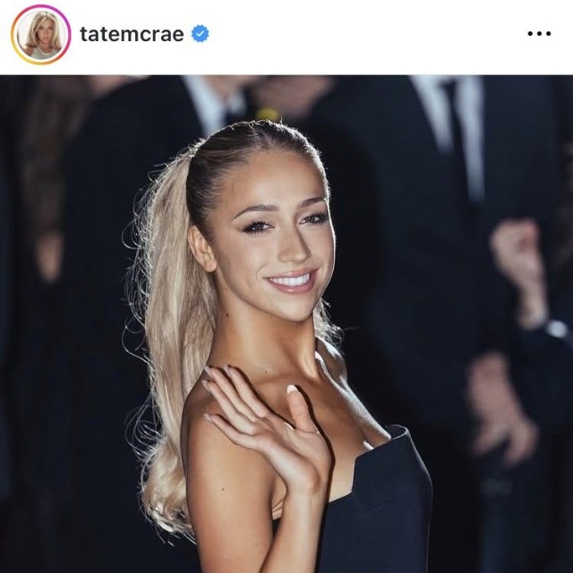 テイト・マクレーのインスタグラム＠tatemcraeより