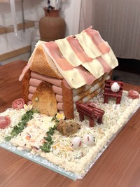 おやつの家ならぬつまみの家！（提供：藤本晶子かもしれないさん）