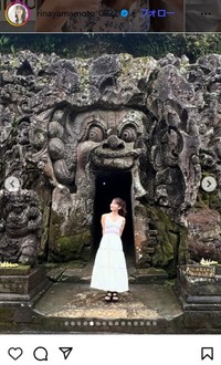 山本里菜アナウンサーのインスタグラム＠rinayamamoto_0622より