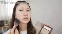 シェーディングはリキッドとパウダーを併用／投稿主さん提供