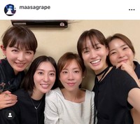 高橋真麻アナのインスタグラム（＠maasagrape）より