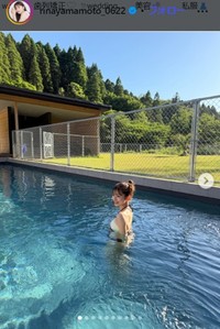 山本里菜アナのインスタグラム＠rinayamamoto_0622より