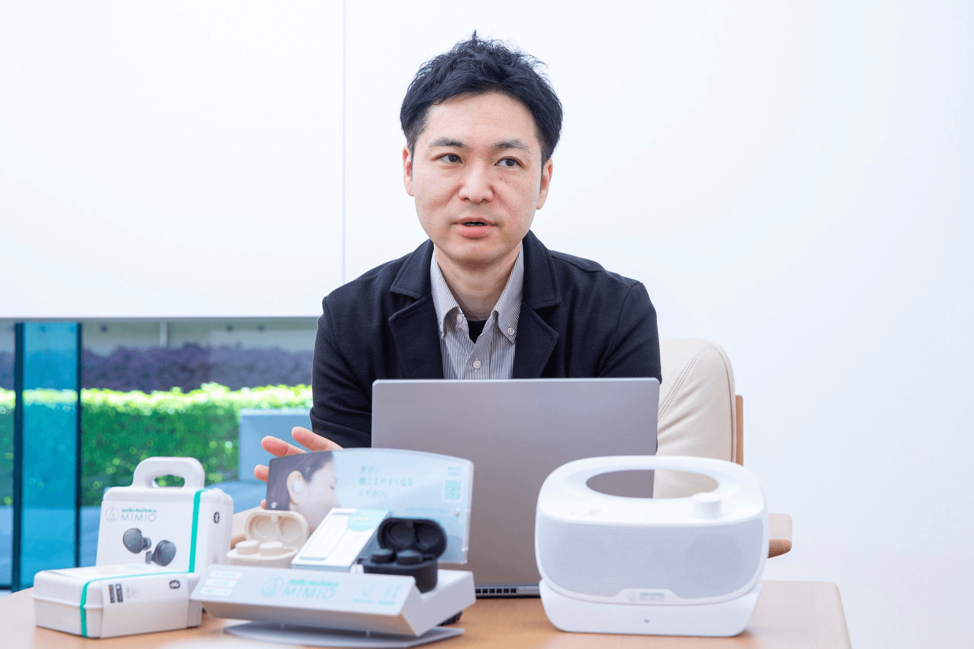 株式会社オーディオテクニカ コンシューマープロダクト開発部 ゼネラルマネージャー 菊原 靖仁さん