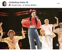 ビビアン・スーのインスタグラム＠vivianhsu.ironvより