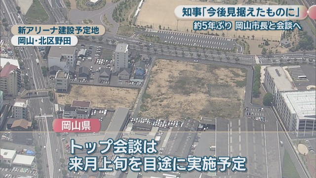 新アリーナ建設予定地