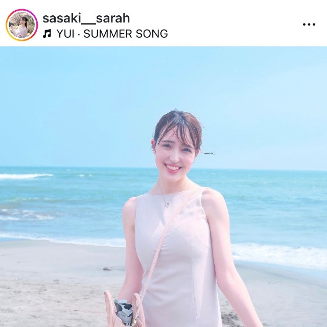 佐々木沙羅（@sasaki__sarah）さんのインスタグラムより