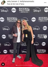 ケリー・ハンセンのインスタグラム＠kellyhansenrocksより