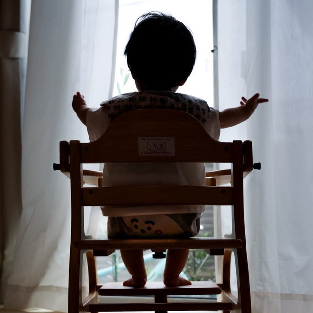 逆光がいい仕事をしている！ ラスボス感あふれる息子さん（画像提供：のっさん R6 9:3さん）