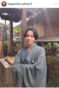 板垣李光人（@itagakirihito_official）さんのインスタグラムより
