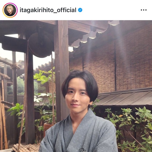 板垣李光人（@itagakirihito_official）さんのインスタグラムより