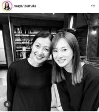 鶴田真由インスタグラム＠mayutsurutaより